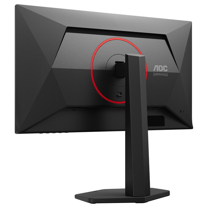 AOC Q25G4SR - Monitor Gaming 24.5" (62.2 cm) QHD 2560x1440 Fast IPS 300Hz 1ms GTG AMD FreeSync Premium HDR400, 2x HDMI 2.1, DisplayPort 1.4, Altavoces, Negro/Rojo