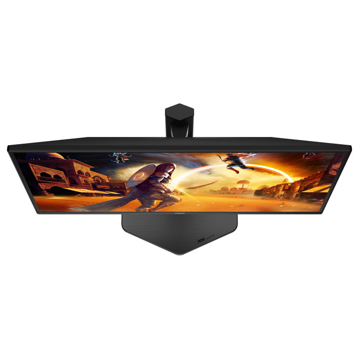 AOC Q25G4SR - Monitor Gaming 24.5" (62.2 cm) QHD 2560x1440 Fast IPS 300Hz 1ms GTG AMD FreeSync Premium HDR400, 2x HDMI 2.1, DisplayPort 1.4, Altavoces, Negro/Rojo