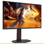 AOC Q25G4SR - Monitor Gaming 24.5" (62.2 cm) QHD 2560x1440 Fast IPS 300Hz 1ms GTG AMD FreeSync Premium HDR400, 2x HDMI 2.1, DisplayPort 1.4, Altavoces, Negro/Rojo