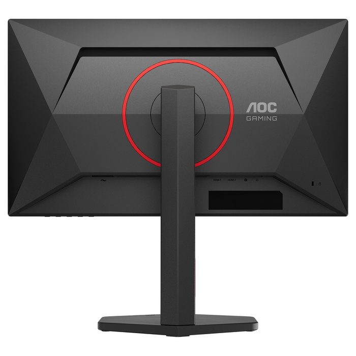 AOC Q25G4SR - Monitor Gaming 24.5" (62.2 cm) QHD 2560x1440 Fast IPS 300Hz 1ms GTG AMD FreeSync Premium HDR400, 2x HDMI 2.1, DisplayPort 1.4, Altavoces, Negro/Rojo