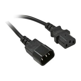 Synergy21 Cable de Alimentación 2m, IEC-C13 a IEC-C14, Kaltgeräte, 230V