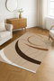 Conceptum HM-CRP25-45 Alfombra Tejida 100% Poliéster con Impresión Digital 160 x 230 cm