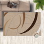 Conceptum HM-CRP25-45 Alfombra Tejida 100% Poliéster con Impresión Digital 160 x 230 cm
