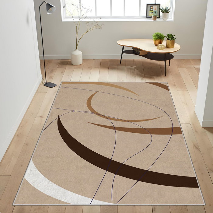 Conceptum HM-CRP25-45 Alfombra Tejida 100% Poliéster con Impresión Digital 160 x 230 cm