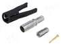 4CARMEDIA Conector de antena WICLIC para cable RG174 recto