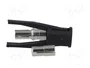 4CARMEDIA Conector de antena WICLIC para cable RG174 recto