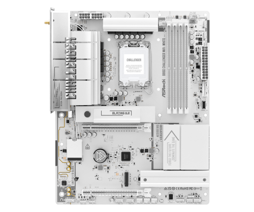ASRock B860 Challenger WiFi White DDR5 LGA 1851 ATX