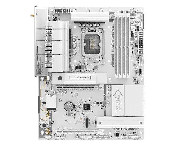 ASRock B860 Challenger WiFi White ASRock B860 Challenger WiFi White