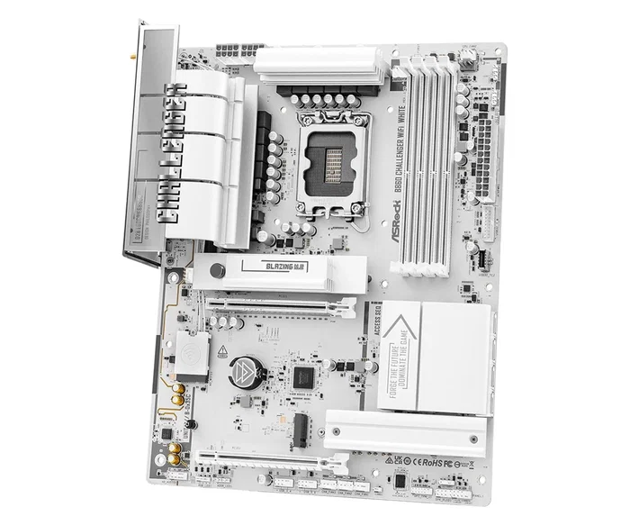 ASRock B860 Challenger WiFi White ASRock B860 Challenger WiFi White