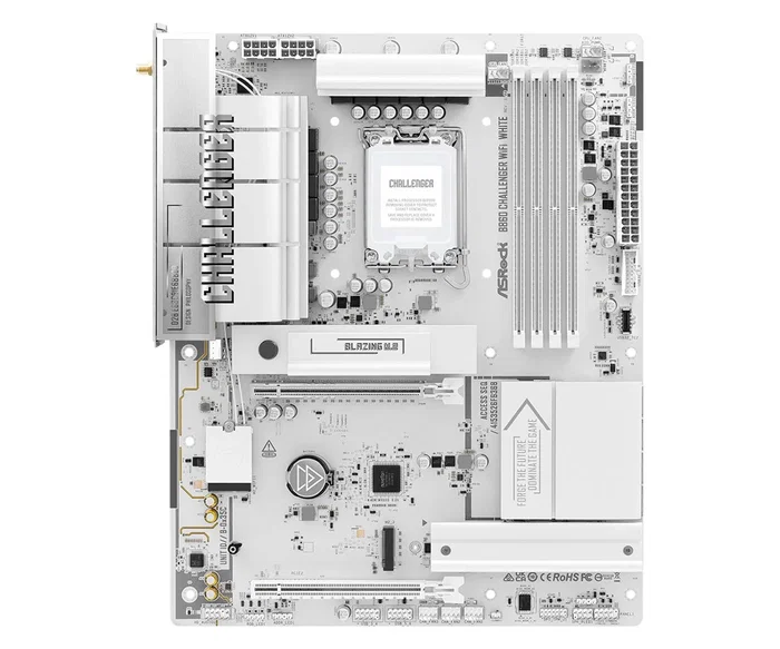 ASRock B860 Challenger WiFi White ASRock B860 Challenger WiFi White