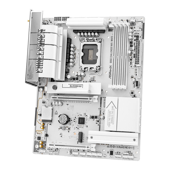 ASRock B860 Challenger WiFi White DDR5 LGA 1851 ATX