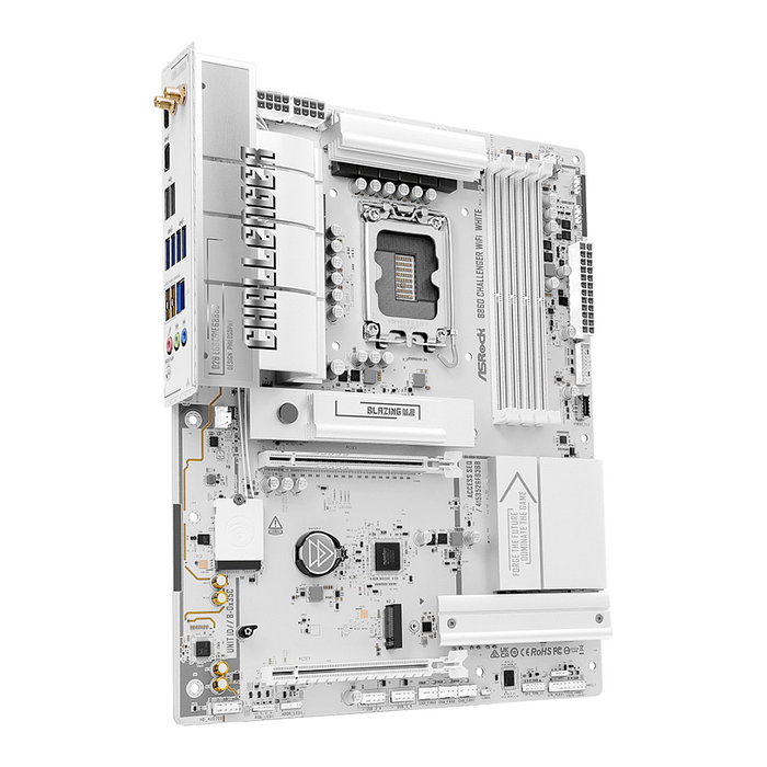 ASRock B860 Challenger WiFi White DDR5 LGA 1851 ATX