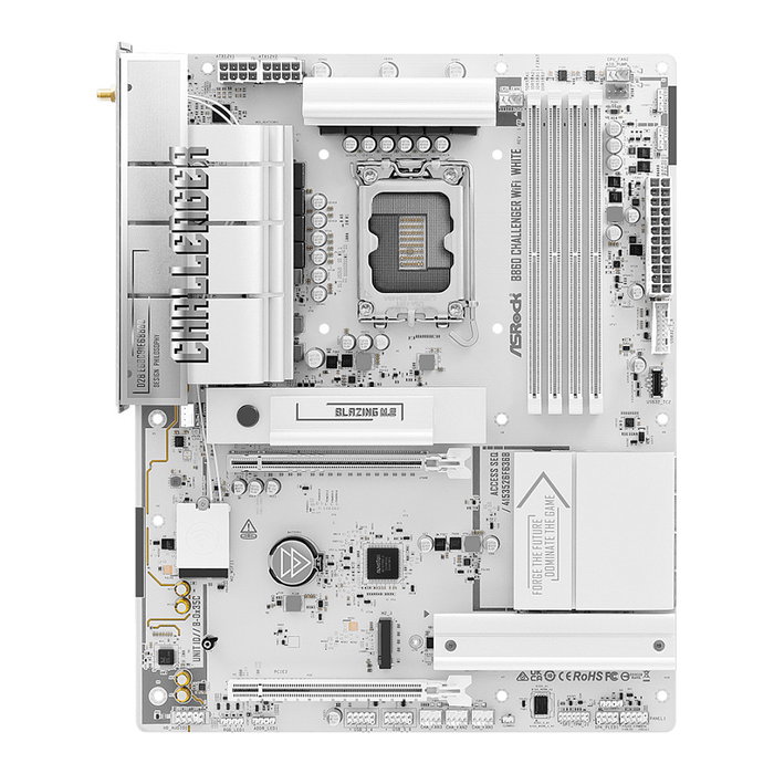ASRock B860 Challenger WiFi White DDR5 LGA 1851 ATX