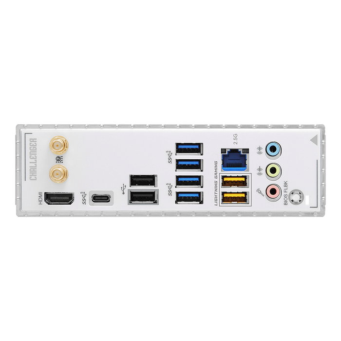ASRock B860 Challenger WiFi White DDR5 LGA 1851 ATX