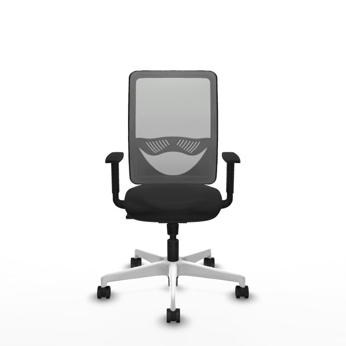 PIQUERAS Y CRESPO Silla de oficina Zulema con mecanismo Sincro, Negro y Gris PIQUERAS Y CRESPO Silla de oficina Zulema con mecanismo Sincro, Negro y Gris