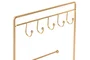 DKD Home Decor Joyero Metal Espejo Dorado