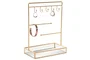 DKD Home Decor Joyero Metal Espejo Dorado