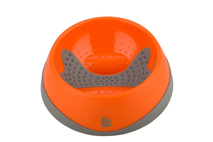 Lickimat Comedero Antiestrés OH-Bowl Pequeño Naranja Lickimat Comedero Antiestrés OH-Bowl Pequeño Naranja