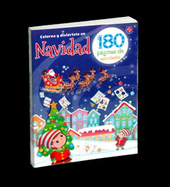 Colorea y diviértete en Navidad, AA.VV - COCCINELLA
