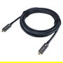 EQUIP Cable USB-C a USB-C 119463, 15m, USB 3.2 Gen 2 (10Gbps), 60W PD, 4K@60Hz, DisplayPort Alt Mode, Negro