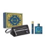 Versace Eros Gift Set Eau de Parfum para hombre con neceser y dos fragancias de 100 ml y 10 ml