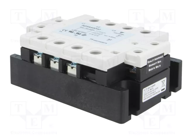 CARLO GAVAZZI RZ3A40D40 Relé semiconductor trifásico 40A 24-440VAC CARLO GAVAZZI RZ3A40D40 Relé semiconductor trifásico 40A 24-440VAC