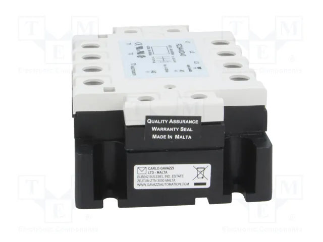 CARLO GAVAZZI RZ3A40D40 Relé semiconductor trifásico 40A 24-440VAC CARLO GAVAZZI RZ3A40D40 Relé semiconductor trifásico 40A 24-440VAC