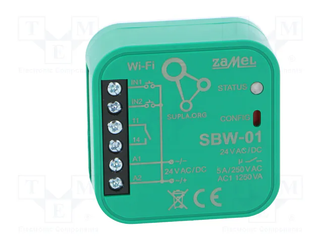 ZAMEL SBW-01 Controlador de puerta Smart Home WiFi