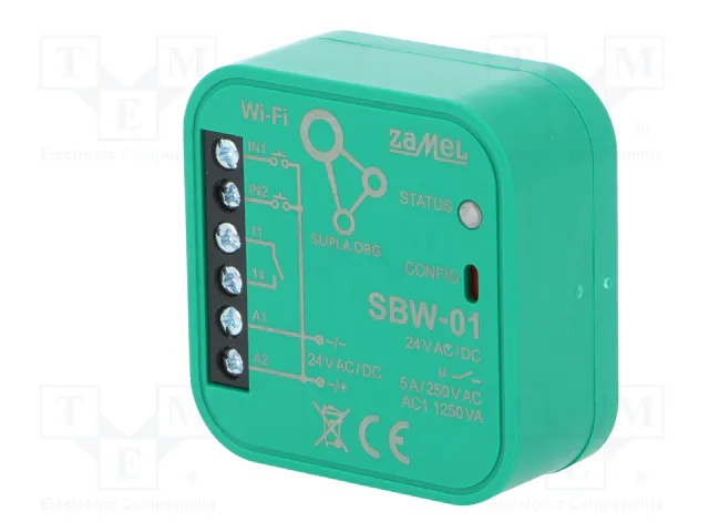 ZAMEL SBW-01 Controlador de puerta Smart Home WiFi