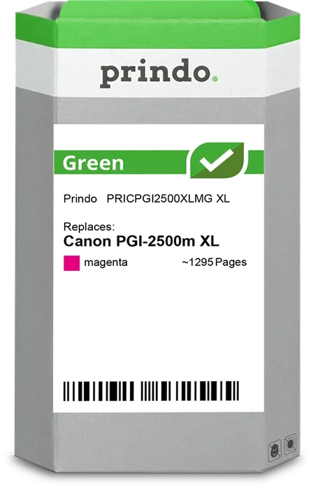 Prindo Cartucho de tinta XL magenta compatible con Canon PGI-2500m XL Prindo Cartucho de tinta XL magenta compatible con Canon PGI-2500m XL