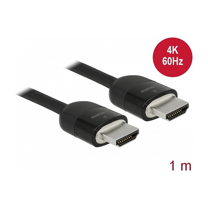 DeLOCK Cable HDMI Premium 4K 60 Hz 1 m 84963 DeLOCK Cable HDMI Premium 4K 60 Hz 1 m 84963