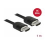 DeLOCK Cable HDMI Premium 4K 60 Hz 1 m 84963
