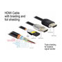DeLOCK Cable HDMI Premium 4K 60 Hz 1 m 84963