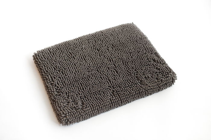 Dog Gone Smart Cojín Colchoneta para Jaula Mascota Gris 48x61 cm Impermeable, Lavable, con Funda Extraíble y Base Antideslizante