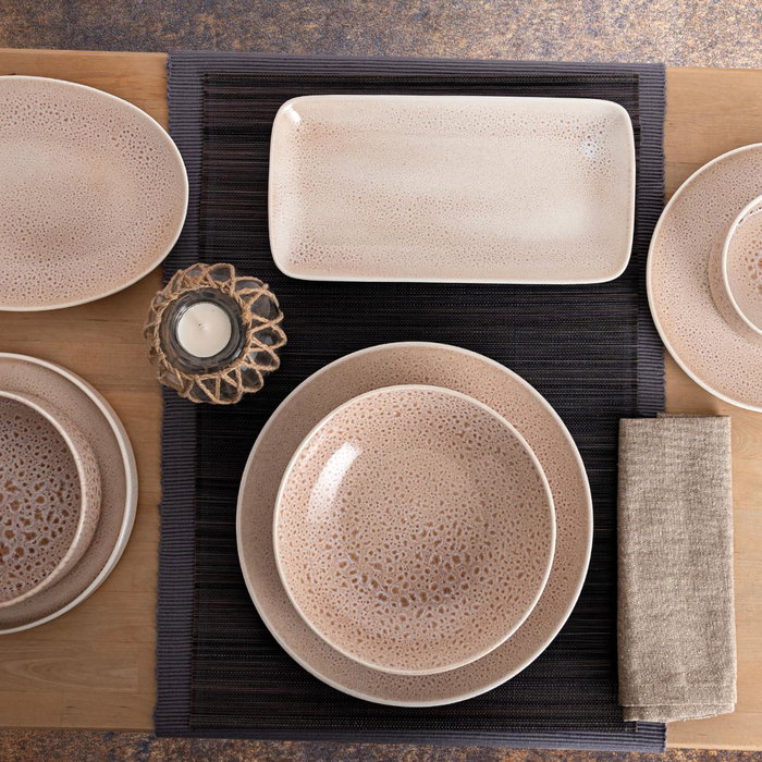 Ariane Plato Porous de Porcelana Reforzada 27 cm Beige