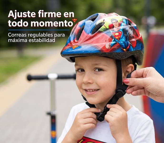 Toimsa Casco de Superman para niños, 28 x 20 x 15 cm, producto en español