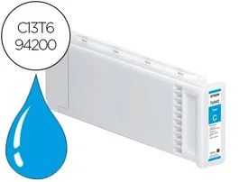 Epson T6942 Cartucho de Tinta UltraChrome XD Cian 700 ml