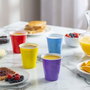 Algon Set 25 Vasos Bicolor Azul-Blanco 250ml (8x10x8 cm) (24 Unidades)
