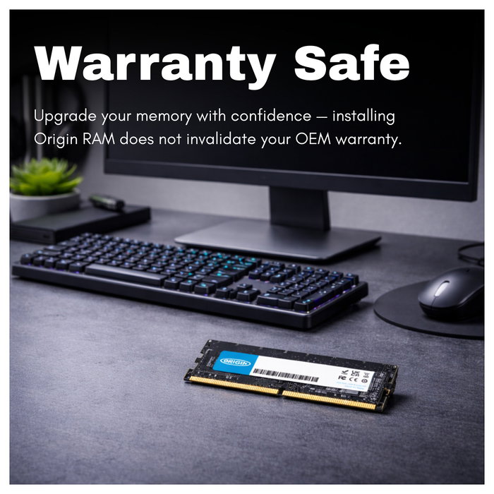 ORIGIN STORAGE OM32G54800U2RX8NE11 32GB 4800MHz DDR5 UDIMM ORIGIN STORAGE OM32G54800U2RX8NE11 32GB 4800MHz DDR5 UDIMM