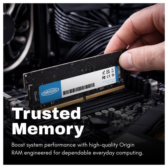ORIGIN STORAGE OM32G54800U2RX8NE11 32GB 4800MHz DDR5 UDIMM ORIGIN STORAGE OM32G54800U2RX8NE11 32GB 4800MHz DDR5 UDIMM
