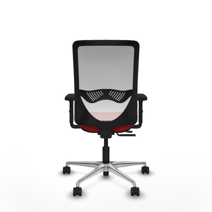 PIQUERAS Y CRESPO Silla de oficina Zulema Rojo/Blanco PIQUERAS Y CRESPO Silla de oficina Zulema Rojo/Blanco