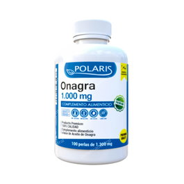 POLARIS Onagra 1000Mg 100 Perlas Aceite Mantenimiento Piel Sistema Hormonal Femenino