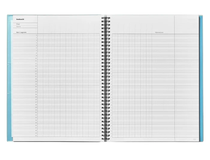 Additio Cuaderno de Tutoría Evaluación Continua Plan Semanal 225x310 mm
