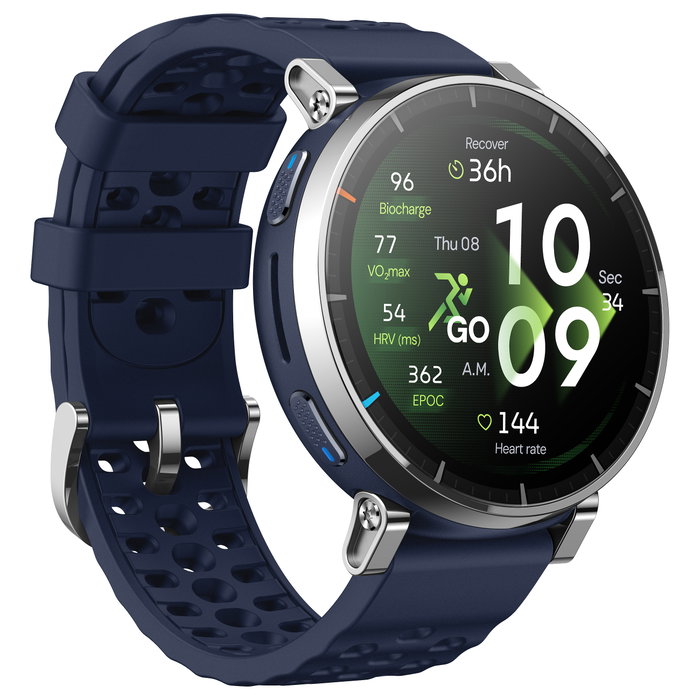 AMAZFIT Amazfit Active 3 Premium Smartwatch Reloj Inteligente GPS NFC AMOLED Pantalla 1.32 Pulgadas 466x466 Azul Oscuro W2558GL2N AMAZFIT Amazfit Active 3 Premium Smartwatch Reloj Inteligente GPS NFC AMOLED Pantalla 1.32 Pulgadas 466x466 Azul Oscuro W2558GL2N