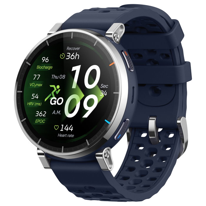 AMAZFIT Amazfit Active 3 Premium Smartwatch Reloj Inteligente GPS NFC AMOLED Pantalla 1.32 Pulgadas 466x466 Azul Oscuro W2558GL2N AMAZFIT Amazfit Active 3 Premium Smartwatch Reloj Inteligente GPS NFC AMOLED Pantalla 1.32 Pulgadas 466x466 Azul Oscuro W2558GL2N