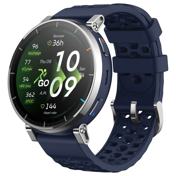 AMAZFIT Amazfit Active 3 Premium Smartwatch Reloj Inteligente GPS NFC AMOLED Pantalla 1.32 Pulgadas 466x466 Azul Oscuro W2558GL2N AMAZFIT Amazfit Active 3 Premium Smartwatch Reloj Inteligente GPS NFC AMOLED Pantalla 1.32 Pulgadas 466x466 Azul Oscuro W2558GL2N
