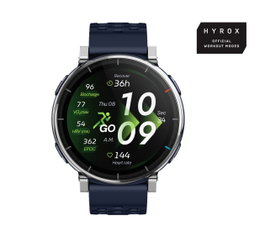 AMAZFIT Amazfit Active 3 Premium Dark Blue Smartwatch HYROX-Modus