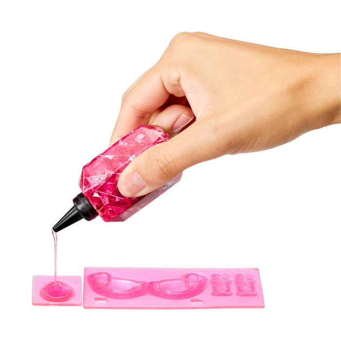 MGA Muñeca Bella Crystal Fashion Rainbow High con Accesorios de Cristal DIY