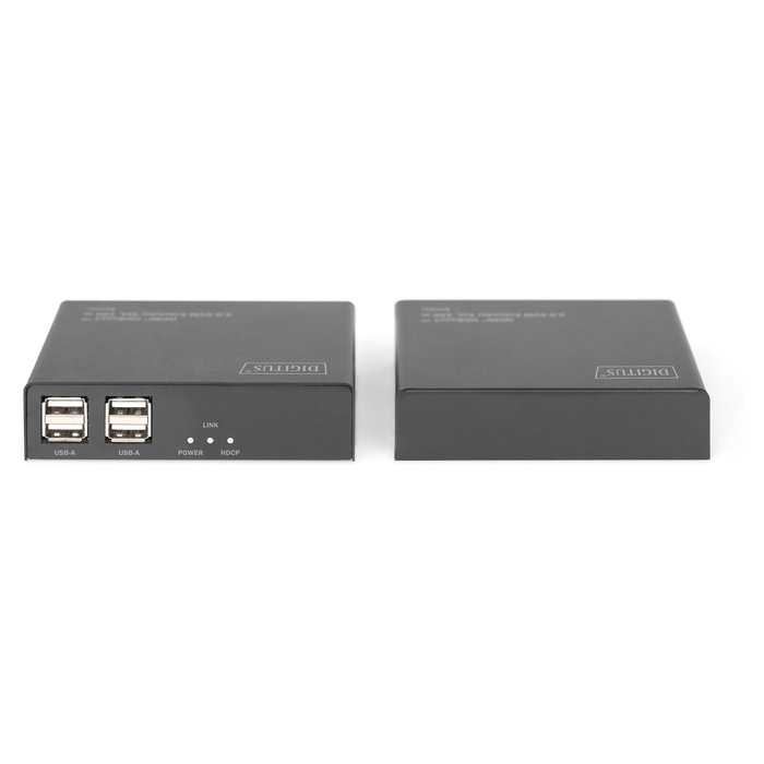 Digitus DS-55505 Extensor KVM HDMI HDBaseT 2.0 4K, 100 m, Negro