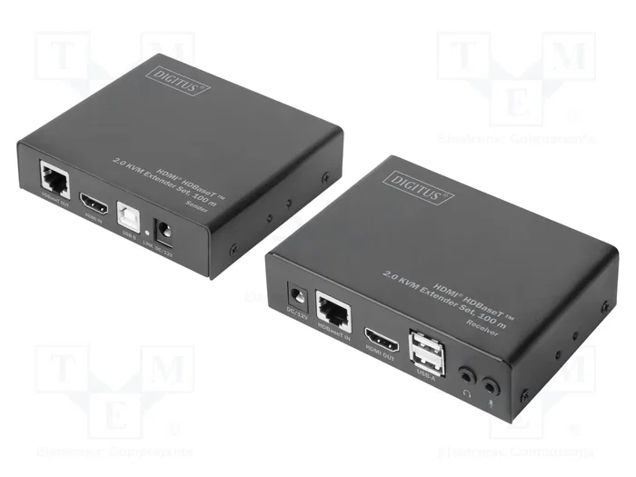 Digitus DS-55505 Extensor KVM HDMI HDBaseT 2.0 4K a 100 m